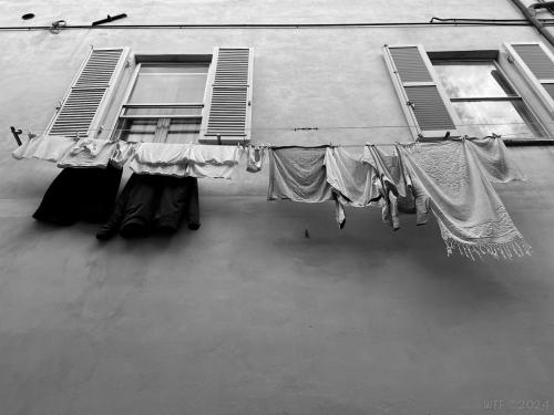 Wäsche in Trevi - Italien